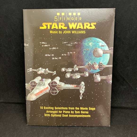 Star Wars 5 Finger Music by John Williams Sheet‎ Music Book - Picture 1 of 4
